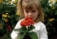 Dzieci i kwiaty:)